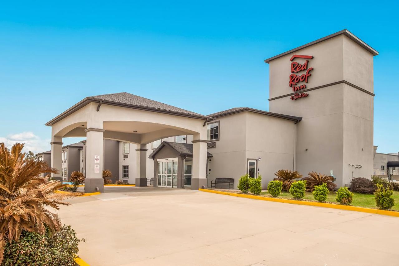 Red Roof Inn & Suites Lake Charles Buitenkant foto