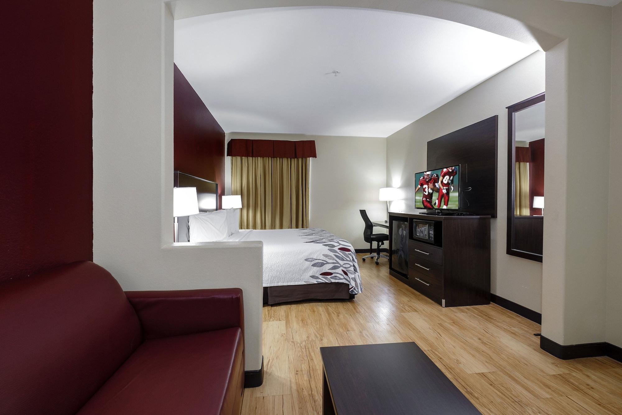 Red Roof Inn & Suites Lake Charles Buitenkant foto